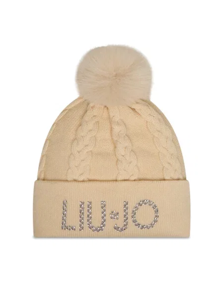 Шапка Liu Jo бежевая