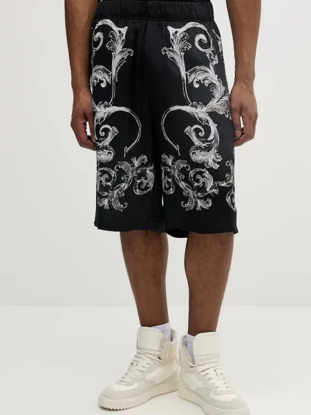 Kratke hlače Versace Jeans Couture črna