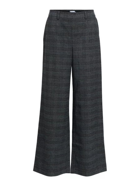 OBJECT Pantaloni cutați OBJLisa galben / metalic / verde jad / roșu bordeaux gri