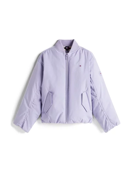 TOMMY HILFIGER Přechodná bunda lenvandulová fialová