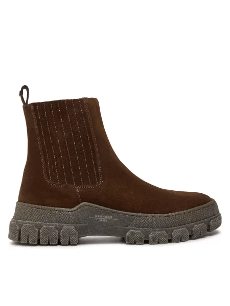 Μποτάκια με λάστιχο Weekend Max Mara Genepi καφέ