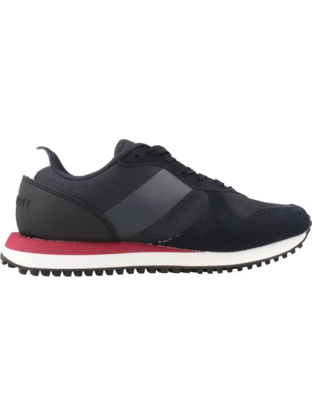 Sneakersy Lyle & Scott zamszowe niebieskie