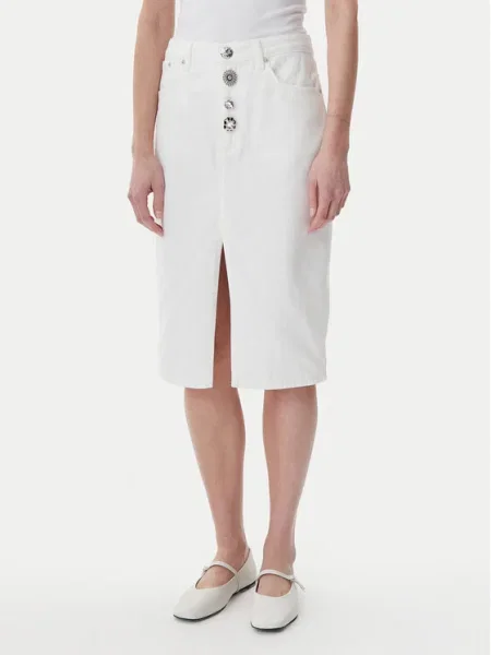 ViCOLO Fustă de blugi alb