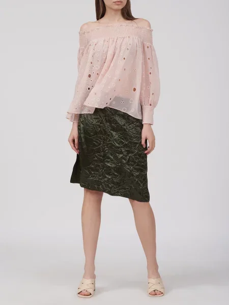 Юбка Nina Ricci зеленая