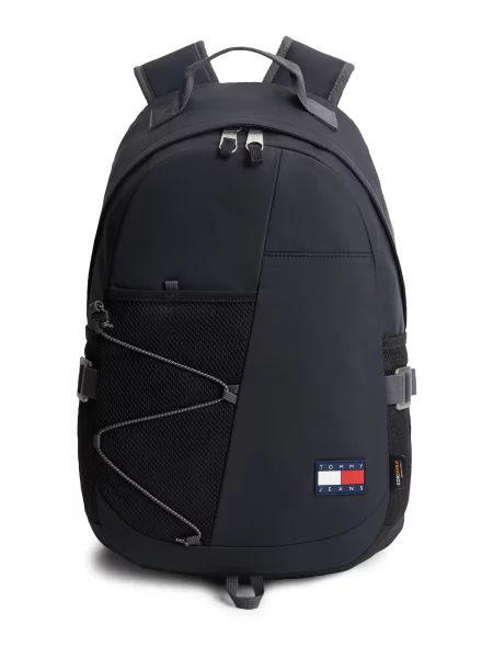 Tommy Jeans Rucsac bleumarin / roșu cireș alb negru