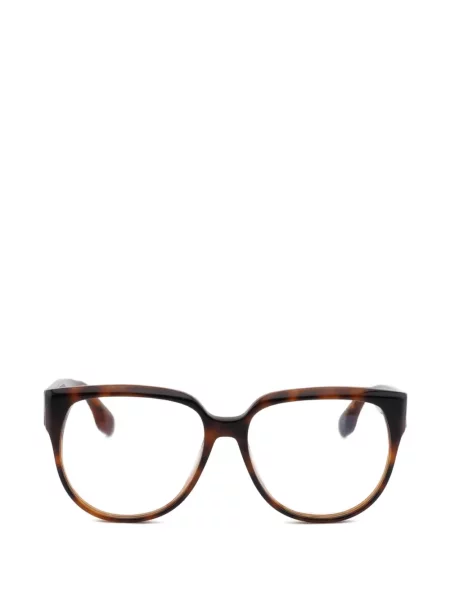 Ochelari de soare Victoria Beckham cu imprimeu geometric maro