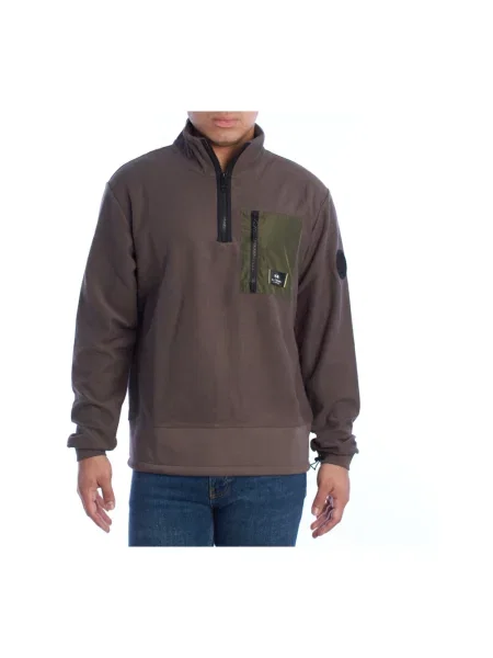 Sweter La Martina brązowy