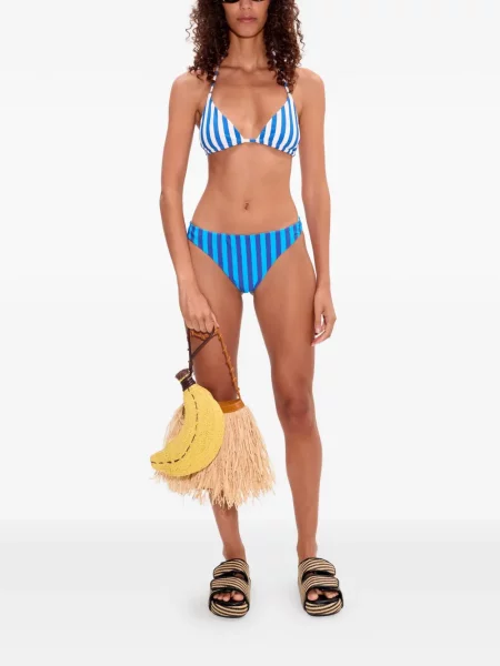 Bikini Simon Miller cu dungi albastru
