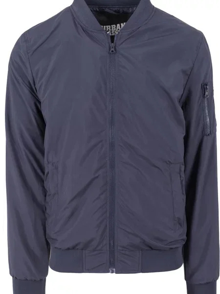 Urban Classics Prehodna jakna mornarska siva