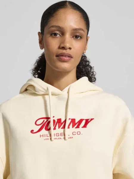 Bluza z kapturem Regular Fit z czystej bawełny Tommy Hilfiger