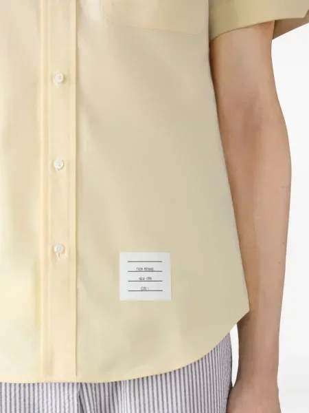 Cămașă Thom Browne scurtă galben