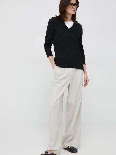 Lauren Ralph Lauren Pulover MEREN' črna