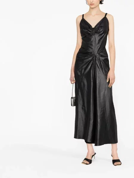 Kostiumas midi suknelė Maison Margiela iki kelių juoda
