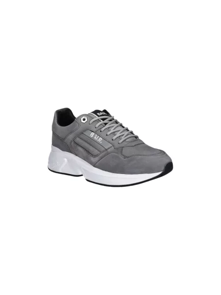BALR. sneakersy skórzane Brand Luxe Runner szare