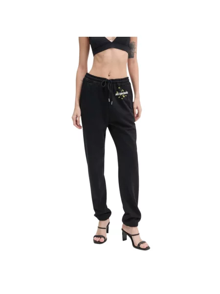 Spodnie Moschino czarne