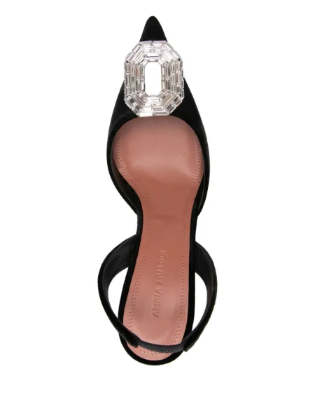 Pantofi cu toc Amina Muaddi negru