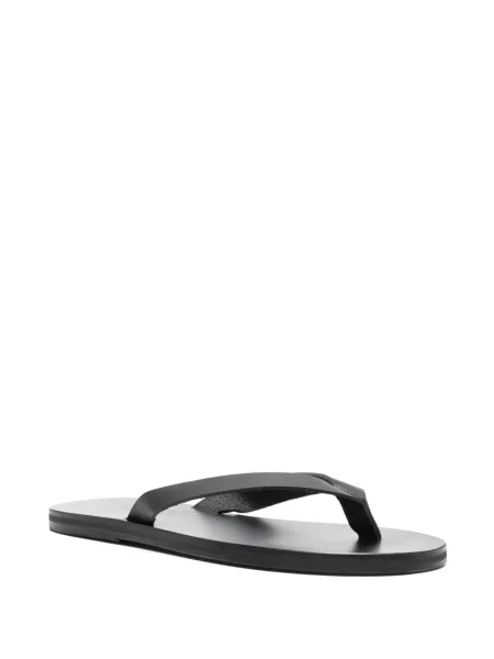 Iš natūralios odos sandalai Ancient Greek Sandals be kulniuko juoda