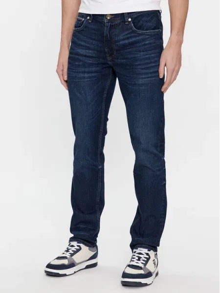 Tommy Hilfiger Blugi Denton Bleumarin Straight Fit