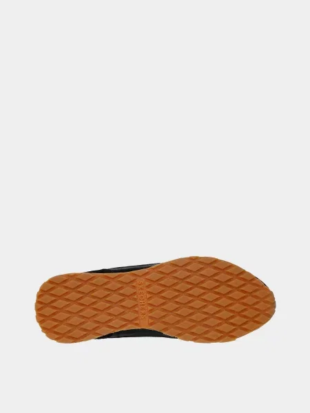 Кожаные кроссовки Skechers черные