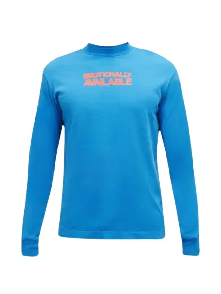 Tricou Off-white lung alb