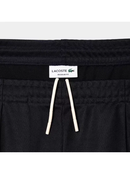 Lacoste Spodnie Dresowe Regular Fit Colorblock granatowe