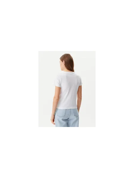 Guess Póló Slim Fit fehér