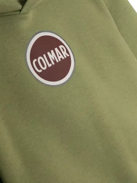 Bluza z kapturem dziecięca Colmar zielona