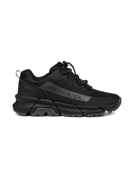 Sneakersy dziecięce Geox czarne