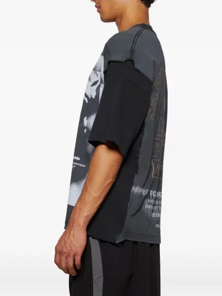 Tricou Rrr123 cu imagine gri