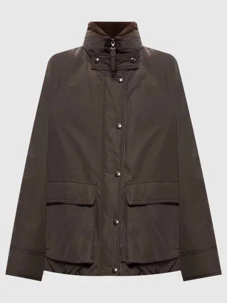 Пуховик Brunello Cucinelli коричневий
