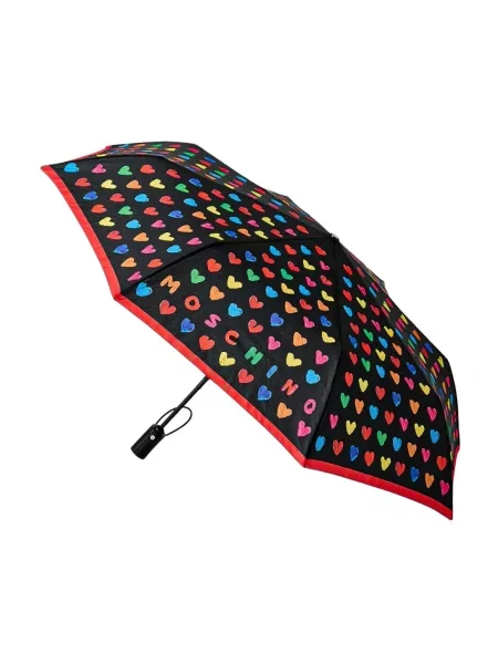 Moschino parasol automatyczny czarny