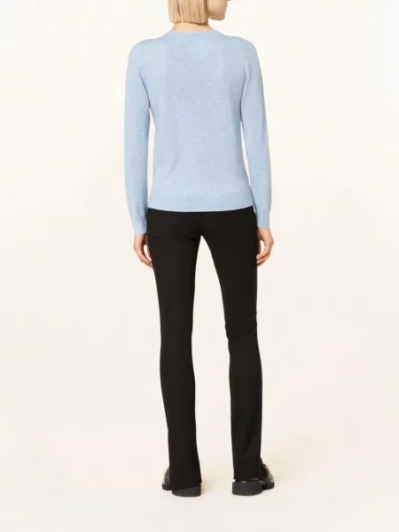 Repeat Sweter Z Kaszmiru blau