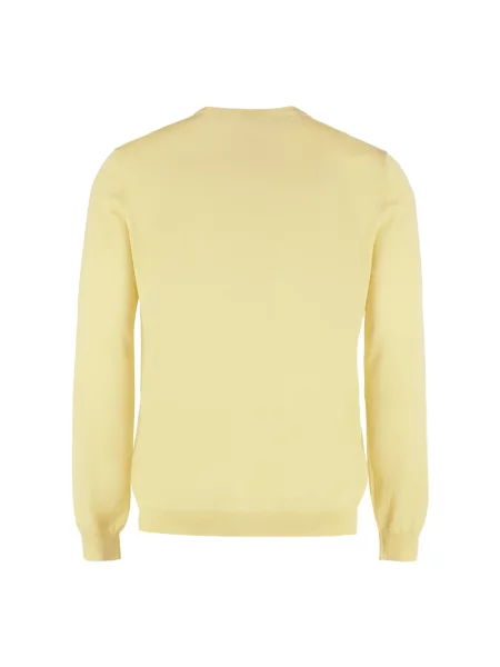 Jedwabny sweter The (alphabet) żółty