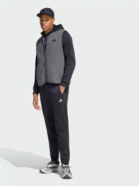 Утепленный жилет Adidas серый