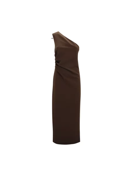 Maksi sukienka maxi Parosh brązowa