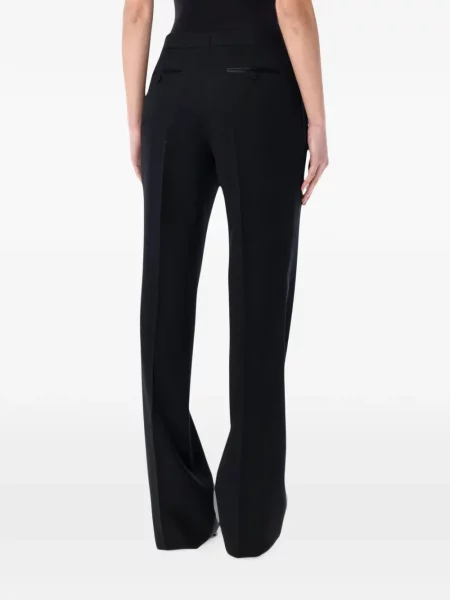 Pantaloni Tom Ford din satin negru