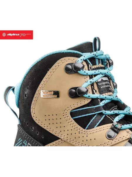 Buty trekkingowe Alpina Iris Vibram beżowe