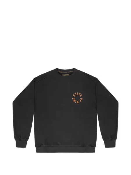 Bluza Nomadic State Of Mind z nadrukiem czarna