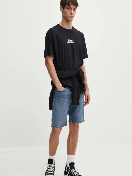 Kratka majica Vans črna