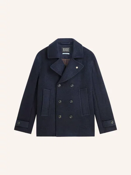 Scotch & Soda Caban Kabát tmavě modrá