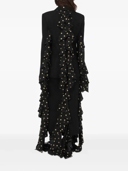 Sacou Moschino cu buline negru