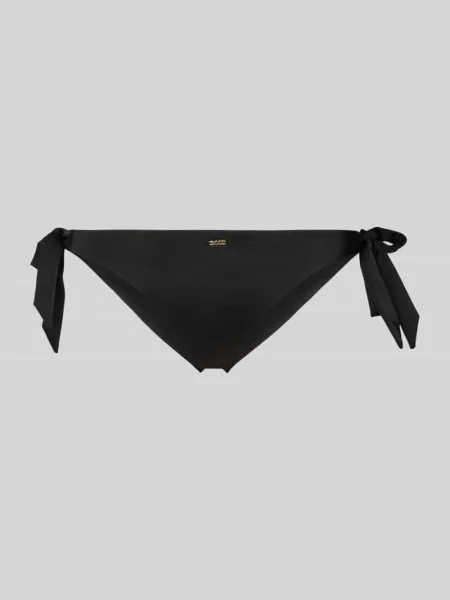 Figi bikini z wiązanym detalem model BRIEF_BOSS CODES' czarne