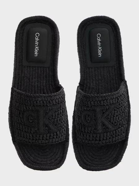 Шлепанцы Calvin Klein черные