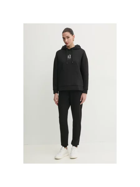 Armani Exchange spodnie dresowe czarne