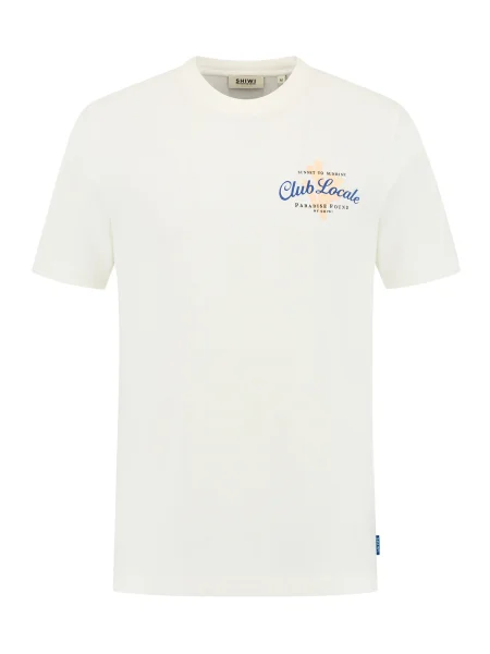 Shiwi Tricou Liam Paradice albastru regal / galben muștar alb