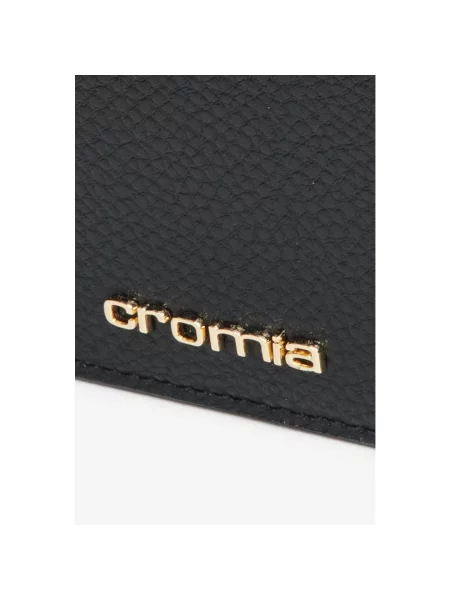 Кожаный кошелек Cromia черный
