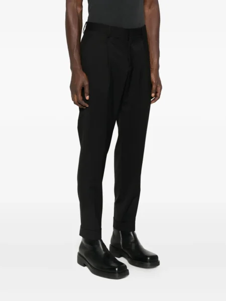 Pantaloni Briglia 1949 plisate negru