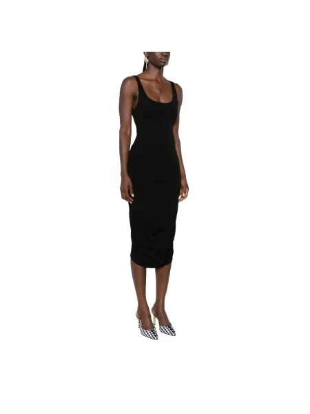 Sukienka midi Jacquemus czarna