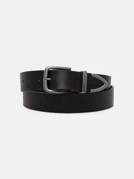 Calvin Klein remen za muškarce kožni crna