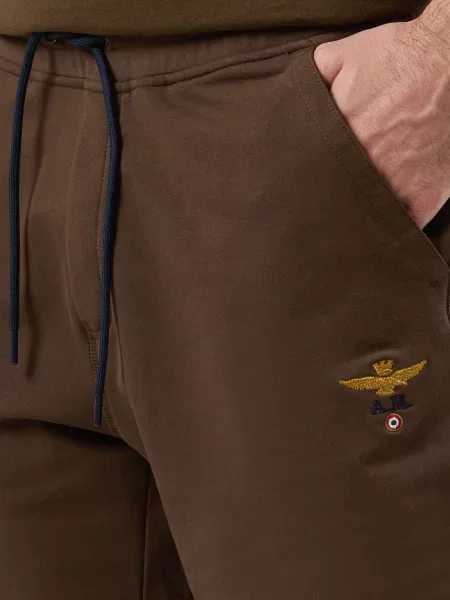 Шорты Aeronautica Militare коричневые
